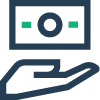 hand money icon