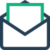 open envelope icon