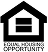 The logo of Equal Housing Opportunity with a home icon in black.